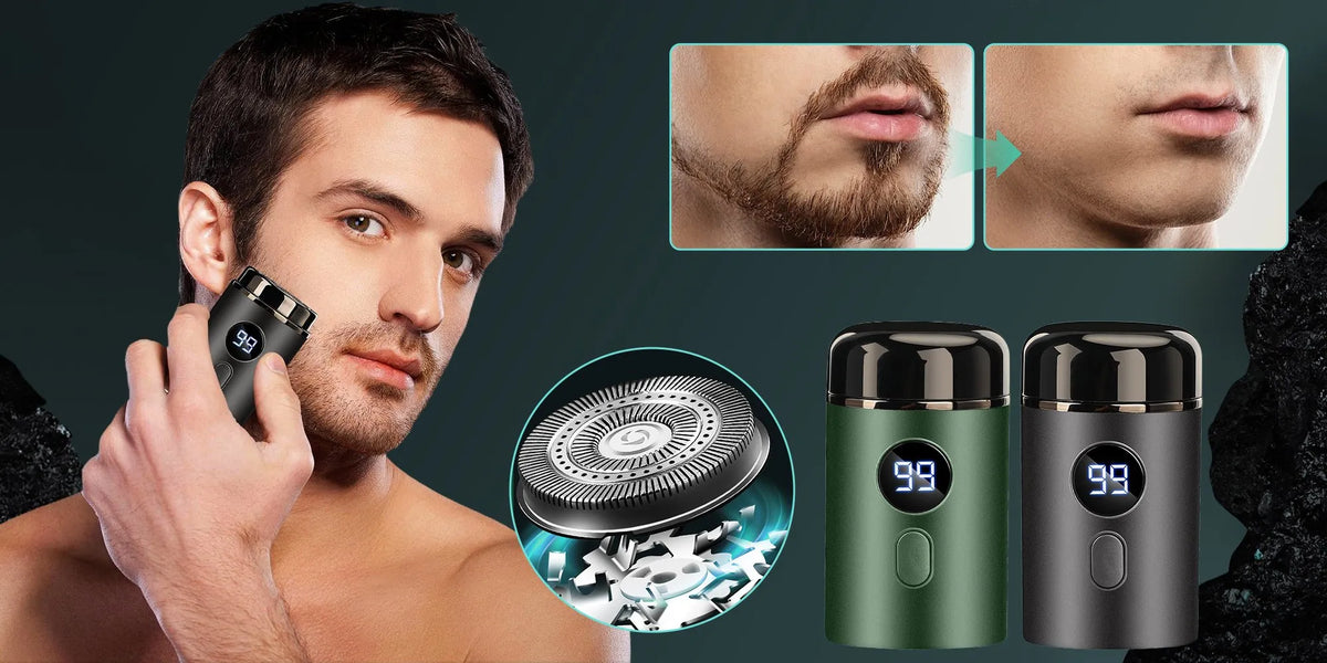 Mini portable electric shaver
