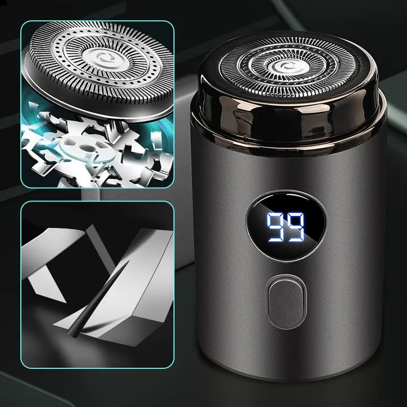 Mini portable electric shaver