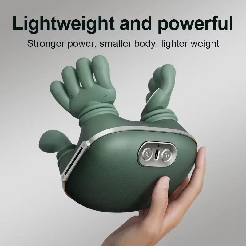 Shiatsu Neck & Shoulder Massager with Soothing Heat for Relaxing Comfort