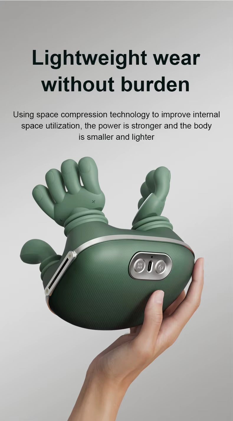 Shiatsu Neck & Shoulder Massager with Soothing Heat for Relaxing Comfort